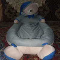 تشک گارد دار خرس تدی رنگ طوسی