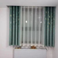 پرده پانچ کتون ساویز کد ۶۹|پرده، رانر، رومیزی|اصفهان, چشمه باقرخان|دیوار