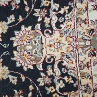 قالی ۱۶۰ در ۱۴۰ رنگ مشکی|فرش|اهواز, اسلام آباد غربی|دیوار