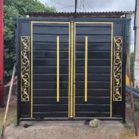 درب حیاط شیک  و مقاوم با قیمت کارخانه|مصالح و تجهیزات ساختمان|جویبار, |دیوار