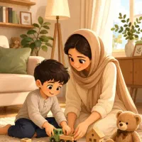 پرستار خانم جهت نگهداری از کودک