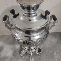 سماور گازی استیل برادران کیمیا نو استفاده نشده|سماور، چای‌ساز، قهوه‌ساز|نسیم‌شهر, |دیوار