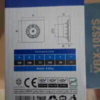 فن سرویس بهداشت دمنده هواکش آپارتمانی|پنکه و تصفیه‌کنندهٔ هوا|مرودشت, مختارآباد|دیوار