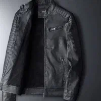 کت چرم مردانه نو