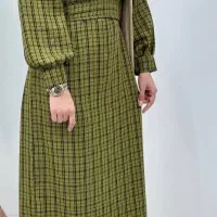 پیراهن یقه هفت کمردار