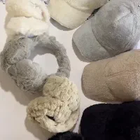 گوش گیر تدی تاشو،کلاه تدی نقاب دار،هدبند خز روسی