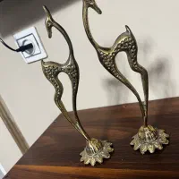 آهو برنجی|مجسمه، تندیس، ماکت|نسیم‌شهر, |دیوار