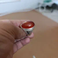انگشتر پلاک نقره