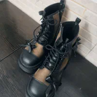 نیم بوت دخترانه زنانه پینترستی سایز۳۹خاص وشیک چکمه