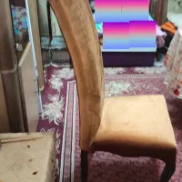ده عدد صندلی ناهارخوری مخمل|میز و صندلی غذاخوری|تهران, سلسبیل جنوبی|دیوار