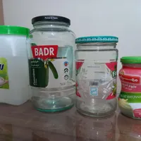 دبه و و ظروف شیشه در سایز های مختلف