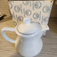 قوری طرح سفید