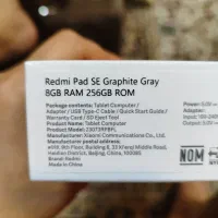 تبلت شیاومی redme pad se فقط انباکس کردم|تبلت|تهران, پاسداران|دیوار