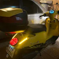 وسپا شاهین موتور|موتورسیکلت|مبارکه, |دیوار