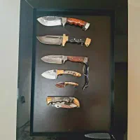 چاقو،کارد شکاری،ضامن دار، توضیحات خونده بشه حتما