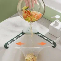 تفاله گیر گوشه سینک به همراه 50 عدد توری|ظروف نگهدارنده، پلاستیکی، یکبارمصرف|ساری, |دیوار