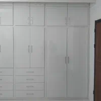 کمد دیواری اشکاف ملامینه|جاکفشی، کمد، دراور|مشهد, پورسینا|دیوار