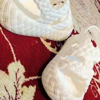 صندل و کفش و صندل مجلسی|کیف، کفش، کمربند|قم, مسجد امام حسن|دیوار