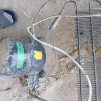 متور یخچال اصل اصل گازش هم خالی نشده