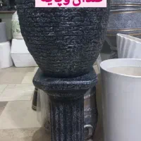 گلدان وپایه عطیقه