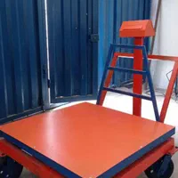 باسکول ۱تن باچرخ پاترولی