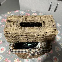 سطل اشغال و دستمال کاغذی