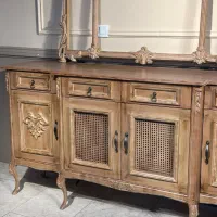 کنسول اینه تمام چوب راش|بوفه، ویترین، کنسول|تهران, قیطریه|دیوار