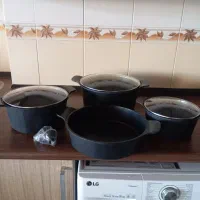 قابلمه چدن ۷ پارچه زیمنس آلمان