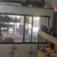 یخچال دورب بالا س درب پایین سالم