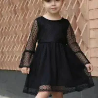 پیراهن مشکی بچگانه