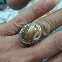 انگشترنقره نگین باباقوری