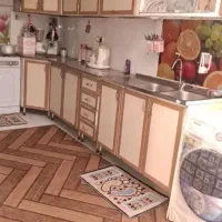 کابینت فلزی طرح چوب