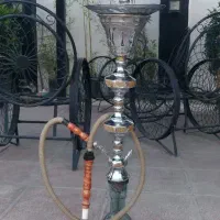 قلیون عربی چوبی وبرنجی