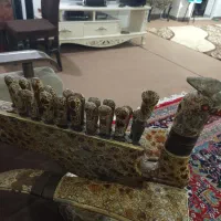 فروش بوقلمون کار چوب دوره قاجار