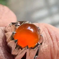 انگشتر عقیق یمنی طبیعی|جواهرات|تهران, سلسبیل شمالی|دیوار