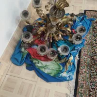 لوستر10شاخه سنگین
