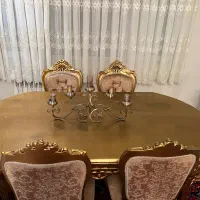 مبلمان سلطنتی ۹ نفره به همراه ناهار خوری|مبلمان خانگی و میز عسلی|تهران, شهران شمالی|دیوار