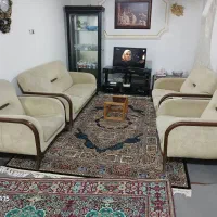 مبل ۶نفره و تخت فلزی یک نفره