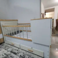 تخت دو منظوره کودک و نوجوان|تخت و سرویس خواب|ساری, |دیوار