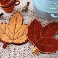 دستگیره آشپزخانه و زیر بشقابی نمدی|سفره، حوله، دستمال آشپزخانه|ارومیه, |دیوار