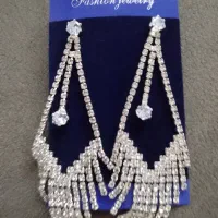 گوشواره فول نگین