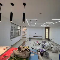 اجرای کناف لاین نوری سیستم صوتی شیراز کیفیت بالا