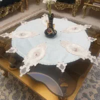 رانر مخمل جواهردوزی|پرده، رانر، رومیزی|شیراز, قدوسی غربی|دیوار