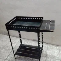 منقل کباب پز زغالی باربیکیو ذغالی هیزمی