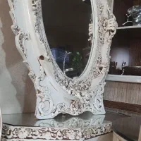 ساعت ایستاده با آینه کنسول