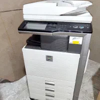 پیرینتر رنگی‌ شارپ بسیار تمیز