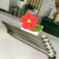 نی استیل قاشق دار
