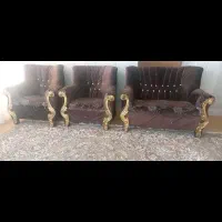 مبل ۷ نفره همراه با میز عسلی