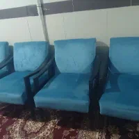 مبل ۶نفره وتخت دونفره ویک نفره باتشک رویال ...‌