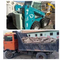 حمل نخاله و تهیه مصالح با خاور و نیسان